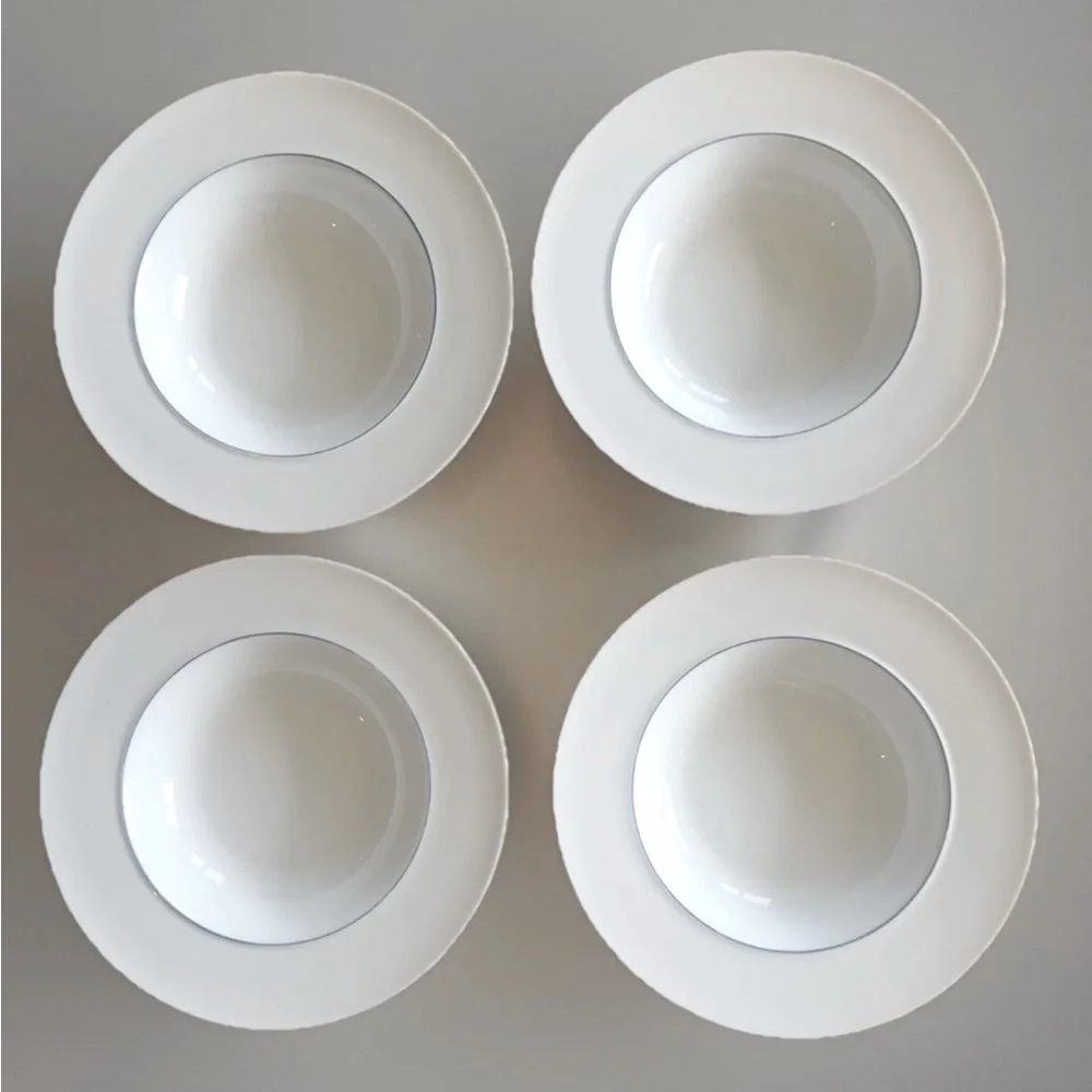 Crate & Barrel Epoch Blue Line 9.25